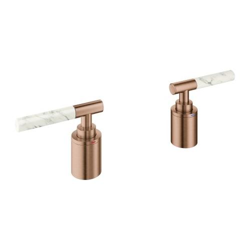 GROHE Hebelgriffe Atrio Private C. 48464 White Attica Caesarstone warm sunset geb, 48464DL0 48464DL0