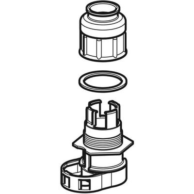 Geberit Schutzrohradapter , 242489001 242489001 Image