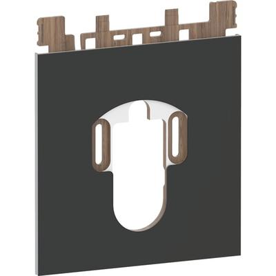 Geberit Designplatte AquaClean Sela unten Glas schwarz, 242903SJ1 242903SJ1 Image