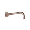 Herzbach spa ix pvd wandarm 350 rosette 70 rund copper, Copper Steel, 21.960350.1.39 21.960350.1.39