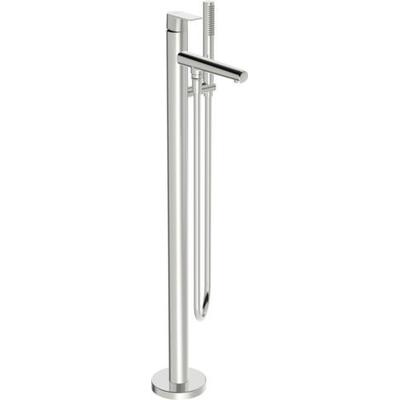 Hansa Wannenarmatur Bodenmontage HANSASTELA 5725 Ausld. 210mm chr 57252073 Image