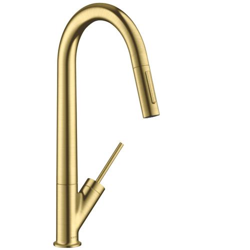 Hansgrohe Spültischmischer Axor Starck Brushed Brass 10821950