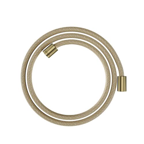 Hansgrohe Textilbrauseschlauch Axor 1600mm mit zylindrischen Muttern, brushed brass, 28261950 28261950