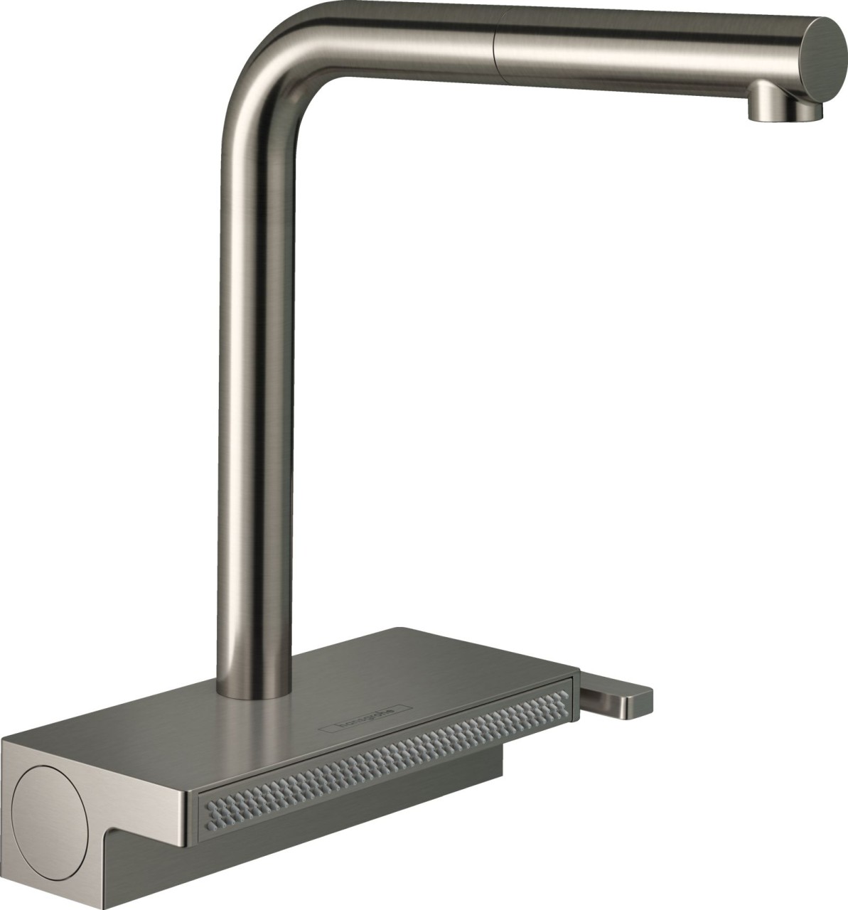 Hansgrohe Spültischmischer 250 Aquno Select M81 Ausziehauslauf 2jet sBox edelstahl-optik, 73830800 73830800 Image