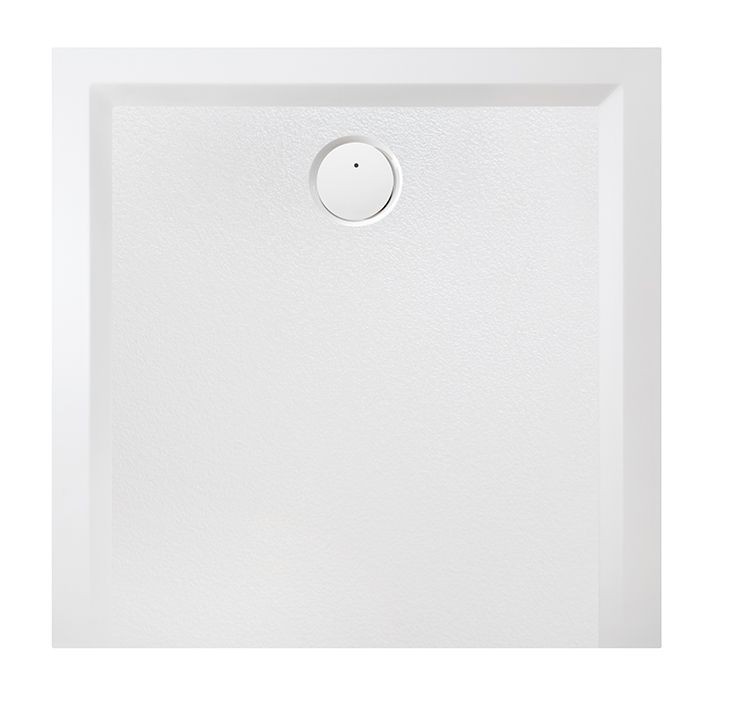 Hoesch Duschwanne Muna 750x750x30 mit Antirutsch, Mat. Solique, schiefergrau, 4222.715 4222.715 Image