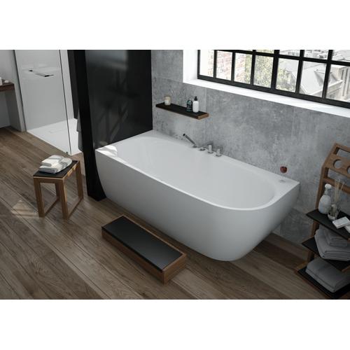 Hoesch Badewanne iSensi Eck 1900x900 links Monolith, ang. Sch. Weiß, 3825.010 3825.010