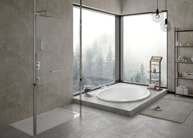 Hoesch Badewanne iSensi Rund 1500 Weiß, 3881.010 3881.010 Image