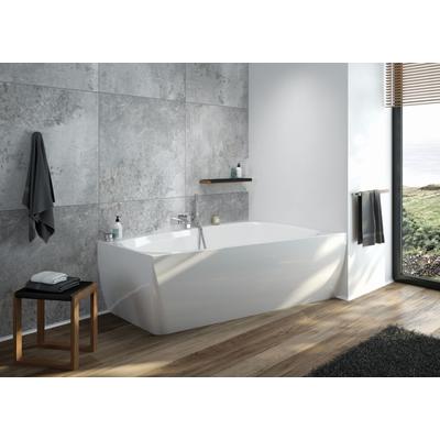 Hoesch Badewanne iSensi Trapez 1800x1400 Monolith rechts mit Überlauf, ang. Sch., 3990.010 3990.010 Image