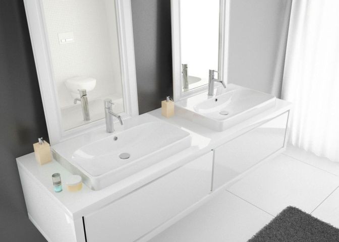 Hoesch Waschbecken Carta 500x600 Material Solique 4437.013 Image