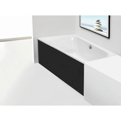 Hoesch Glasverkleidung schwarz Nische für Whirlwanne Rechteck 170X80 49061.552 49061.552 Image