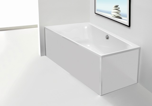 Hoesch Glasverkleidung weiß f. Ecke 49212.550 Image