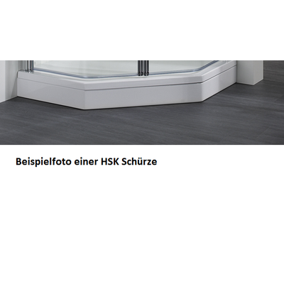 HSK Acryl Schürze 11 cm hoch, für HSK Halbkreis Duschwanne 110 x 90 cm 535002-weiss Image