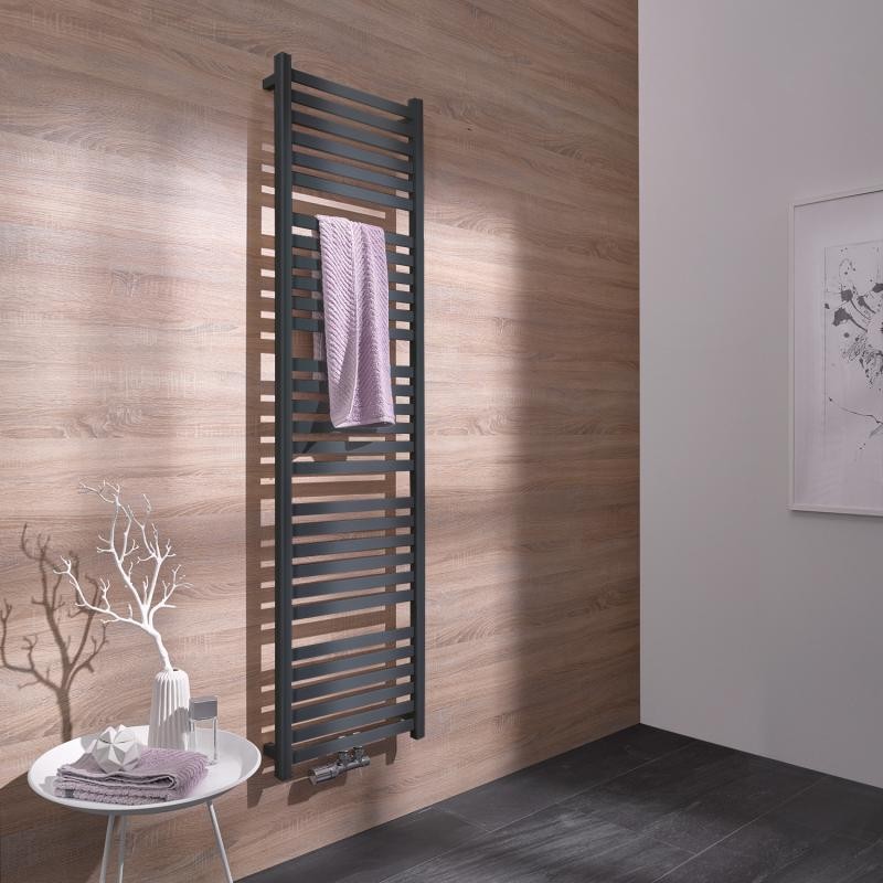 HSK Designheizkörper Line Aero 500 x 1800 mm, 68 schwarz-matt, 8045180-68 8045180-68 Image