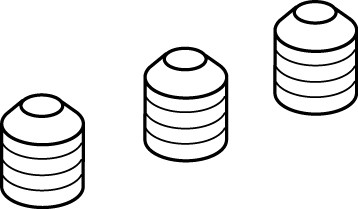 Ideal Standard Gewindestift M5x5 - 3st. A962625NU Image