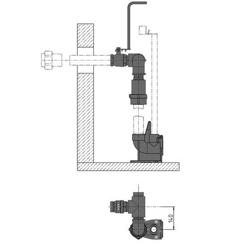 Jung Pumpen S-Zubehör Armaturen Dn50 Us JP48925