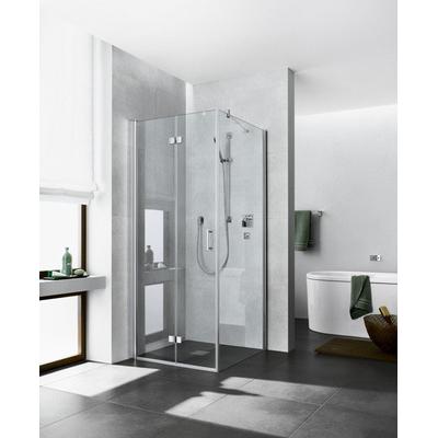 Kermi Pendel-Falttür Diga 2SL 1200x2000, silber hochglanz, ESG Opaco mit KermiClean, DI2SL DI2SL12020VYK Image