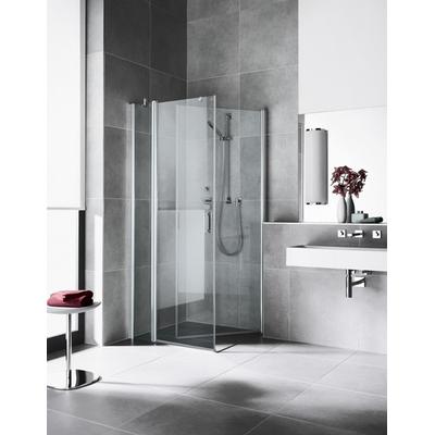 Kermi Seitenwand Diga TBL 0830x1850, silber hochglanz, ESG Opaco mit KermiClean, DITBL DITBL08318VYK Image