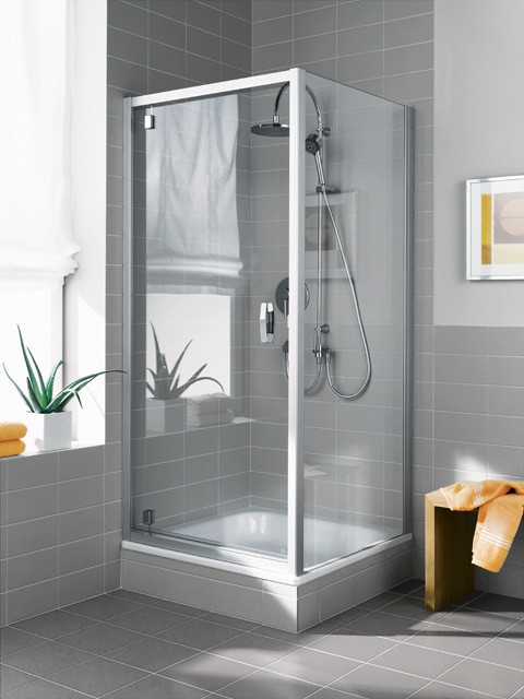 Kermi Schwingtür Ibiza 2000 KOD 1000x1850, weiss, ESG Opaco, I2KOD100182UK I2KOD100182UK Image