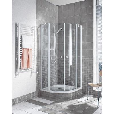 Kermi Viertelkreis Ibiza 2000 O30 V42 x1850, weiss, ESG klar, I2O30V42182AK I2O30V42182AK Image