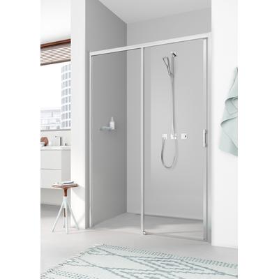 Kermi Gleittür Liga D2L 1550x2000, silber hochglanz, ESG klar, LID2L15520VAK LID2L15520VAK Image