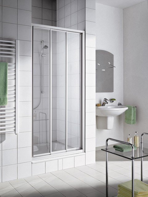 Kermi Gleittür Ibiza 2000 STD 1000x2000, weiss, ESG Opaco mit KermiClean, I2STD100202YK I2STD100202YK Image