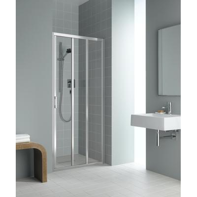 Kermi Gleittür Liga G3R 1200x2000, silber mattglanz ESG klar mit KermiClean LIG3R120201PK Image