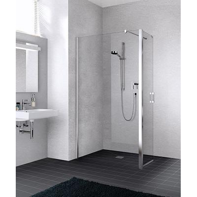 Kermi Walk-In Liga T1L 1200x1850, silber mattglanz, ESG klar mit KermiClean, LIT1L120181PK LIT1L120181PK Image