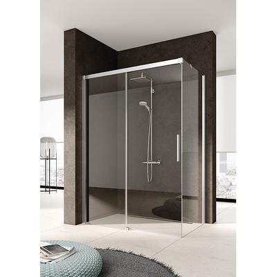 Kermi Gleittür Nica D2R 1430x1850, silber hochglanz, ESG Opaco mit KermiClean, NID2R14318VYK NID2R14318VYK Image