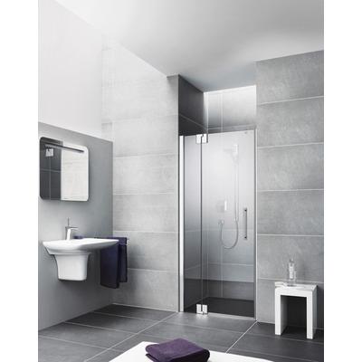 Kermi Pendeltür Pasa XP 1TR 1100x1850, silber mattglanz, ESG klar mit KermiClean, PX1TR PX1TR110181PK Image