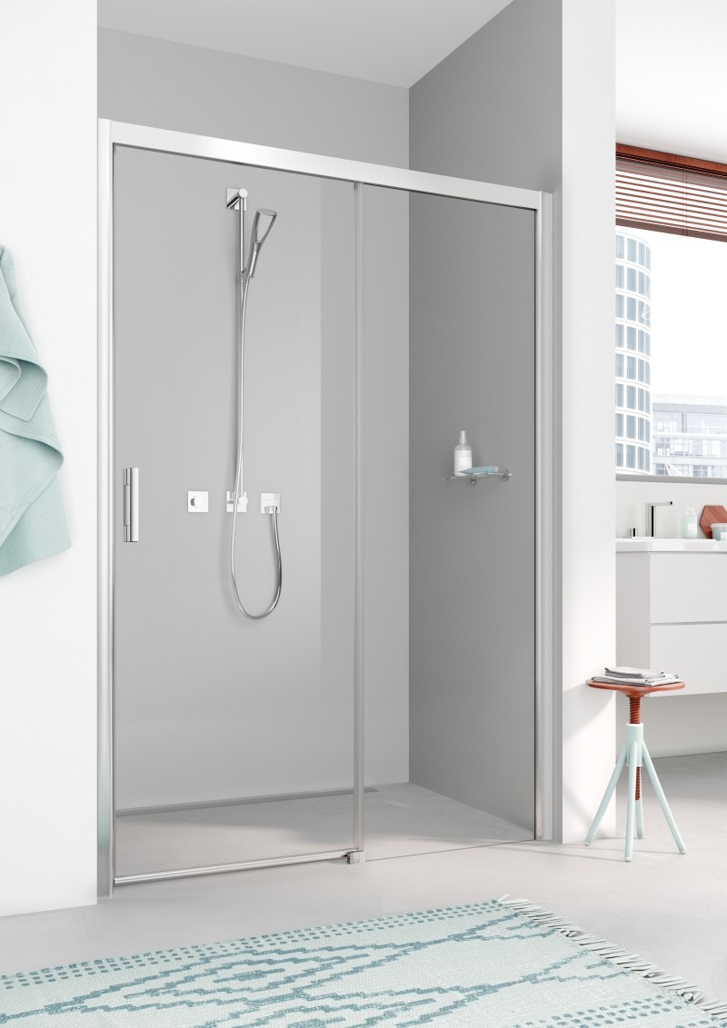Kermi Gleittür Pega D2R 1200x1850 BV: 1170-1200 SIHG ESG klar Clean, PED2R12018VPK PED2R12018VPK Image
