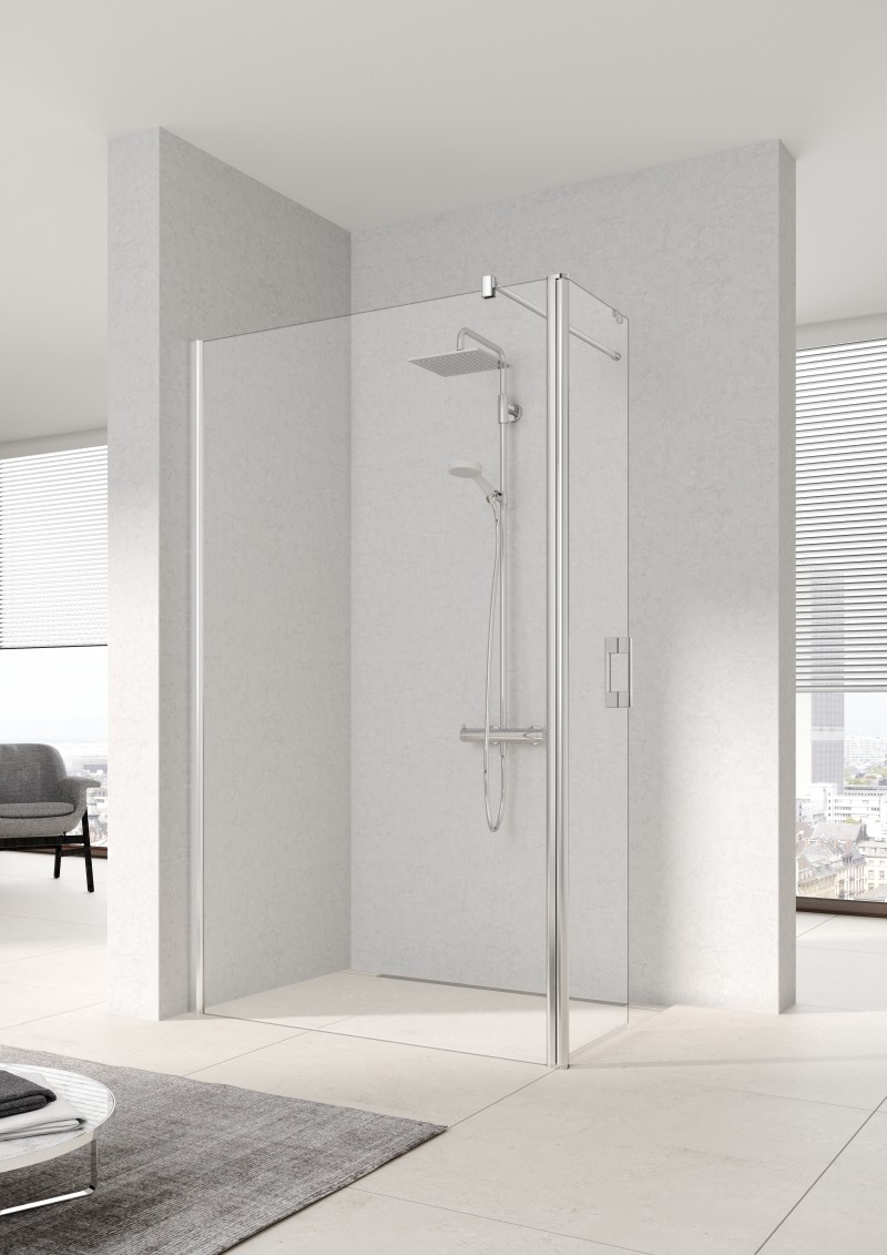 Kermi WALK-IN PEGA TFL 1100x1850 BV: 1075-1100 SIHG ESG Opaco, PETFL11018VUK PETFL11018VUK Image