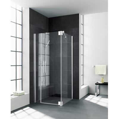 Kermi Pendeltür Pasa XP 1FR 0900x2000, silber hochglanz, ESG klar mit KermiClean, PX1FR PX1FR09020VPK Image