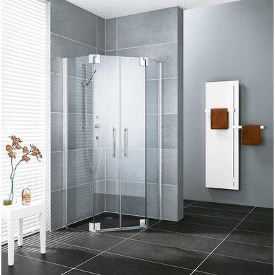 Kermi Fünfeck Pasa XP F00 F24 x2000, silber hochglanz, ESG Opaco mit KermiClean, PXF00 PXF00F2420VYK Image
