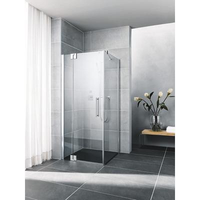 Kermi Pendeltür Pasa XP 1WL 1200x1850, silber hochglanz, ESG klar mit KermiClean, PX1WL PX1WL12018VPK Image