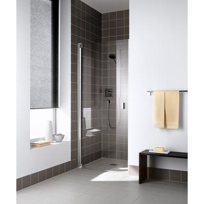 Kermi Pendeltür Raya 1TR 1000x1850, silber hochglanz, ESG klar, RA1TR10018VAK RA1TR10018VAK Image