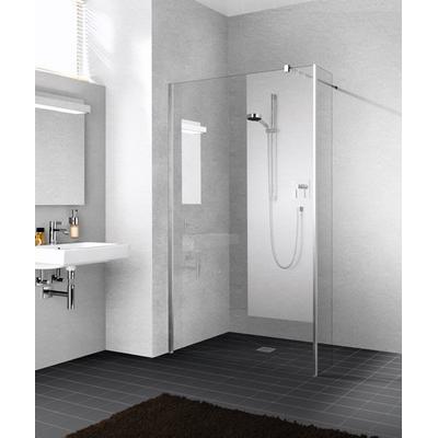 Kermi Festfeld Walk-In XB FFW 0400x2000, silber hochglanz, ESG Spiegelglas, XBFFW04020VJK XBFFW04020VJK Image