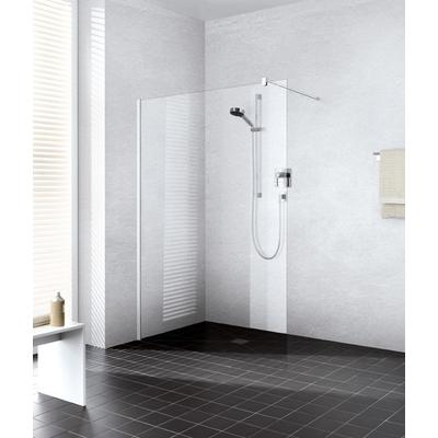 Kermi Walk-In XB WIW 1300x2000, silber hochglanz, ESG klar mit KermiClean, XBWIW13020VPK XBWIW13020VPK Image