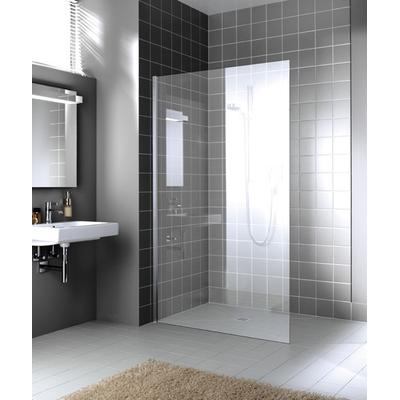 Kermi Walk-In XC WIO 0400x2000, silber hochglanz, ESG Opaco mit KermiClean, XCWIO04020VYK XCWIO04020VYK Image