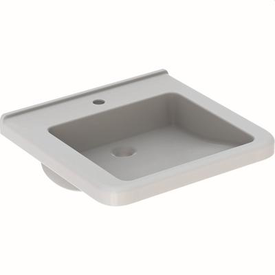 Geberit Waschtisch Dejuna, B: 550, T: 525mm, 128557600, weiss mit Keratect 128557600