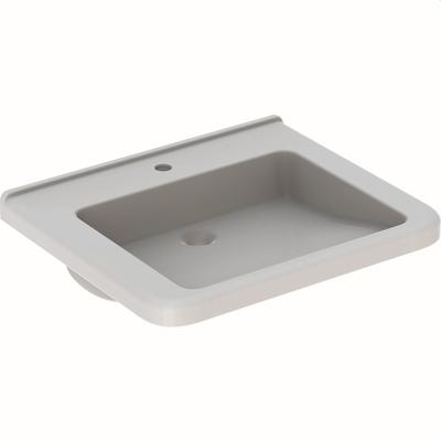 Geberit Waschtisch Dejuna, B: 650, T: 550 mm, 128667600, weiss mit Keratect 128667600