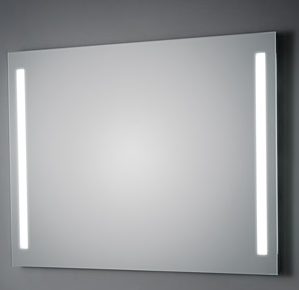 KOH-I-NOOR LED Wandspiegel mit Seitenbeleuchtung, B: 1200, H: 1000, T: 33 mm L45750 Image