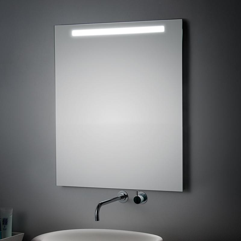 Koh-i-Noor LED SPIEGEL COMFORT LINE mit Oberbeleuchtung, B:80, H:80cm, LC0335 LC0335 Image