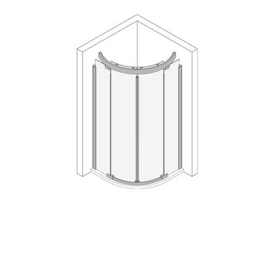 Koralle Viertelkreis S600 VKS2 90/100 R550, V8387V4120AA1 V8387V4120AA1 Image