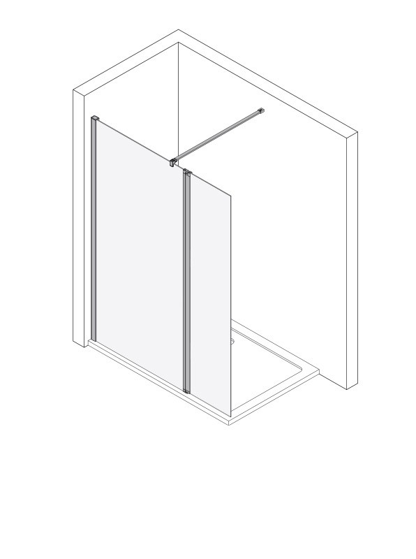 Koralle WalkIn myDay WWP R 140, VB02214020D71 VB02214020D71 Image