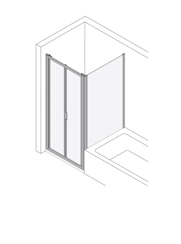 Koralle Falttür myDay FT2 100, VB03410020A71 VB03410020A71 Image