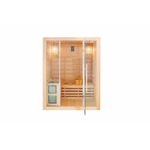 Neuesbad finnische Sauna 150x120 x190cm, Hemlock, 3 Personen NB1J601201
