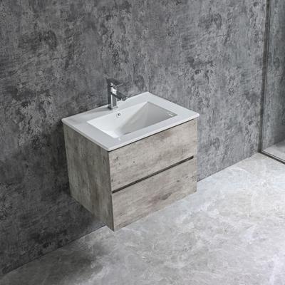 Neuesbad Serie 70 Waschtischset B:60, T:46, H:50cm, grau NBHT60102