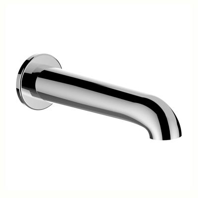 LAUFEN Wanneneinlauf PURE wandmontiert Festauslauf Ausladung 175 mm chrom HF901771100000 Image