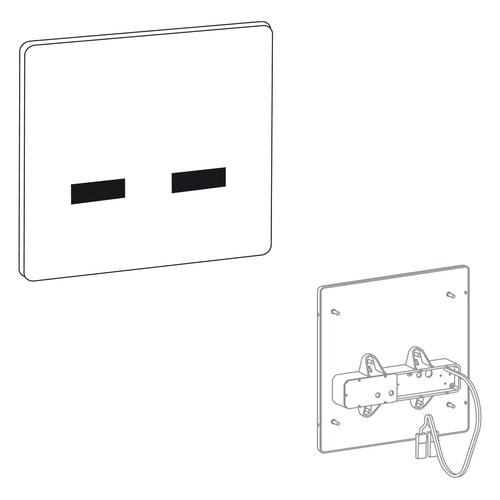 Mepa Sanicontrol Reparaturset, RS620 (Frontpl. + Elektronik), 716900 716900