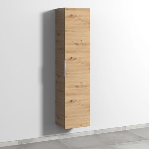 Sanipa 3way Hochschrank mit 1 Tür, Eiche Natural-Touch UM11185